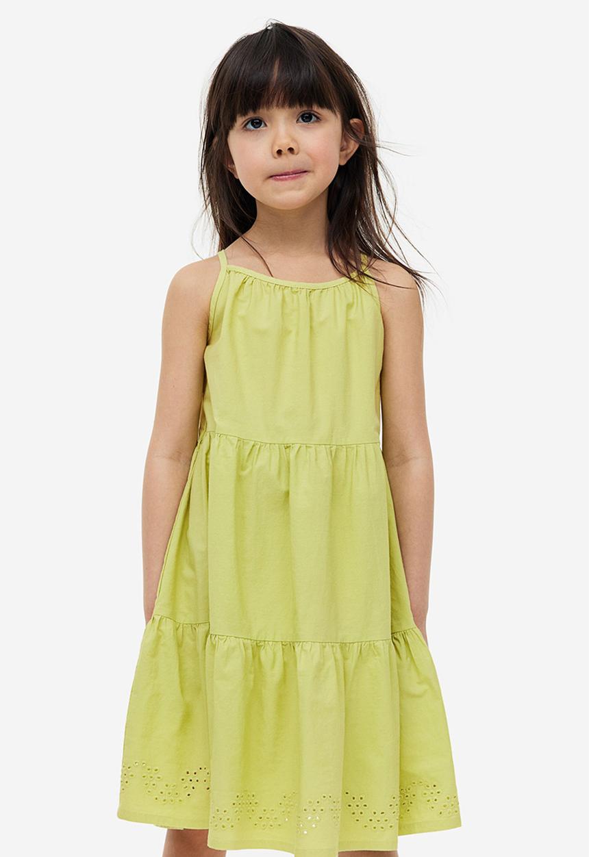 H&M - Sleeveless dress - lime green