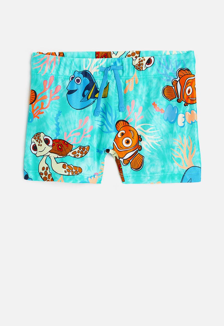 H&M - Printed swimming trunks - turquoise finding nemo