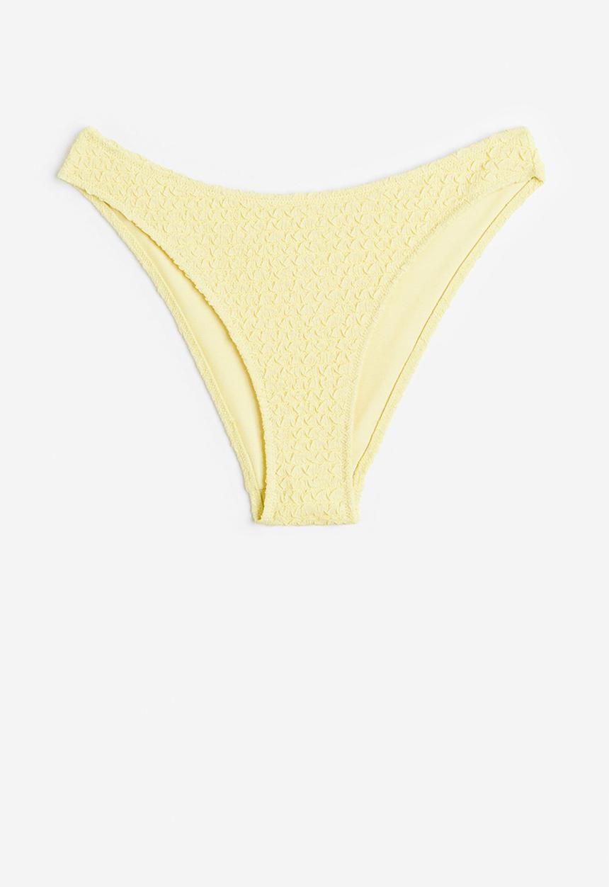 H&M - High-leg bikini bottoms - yellow