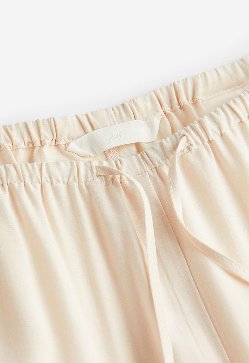 H&M - Wide trousers - beige
