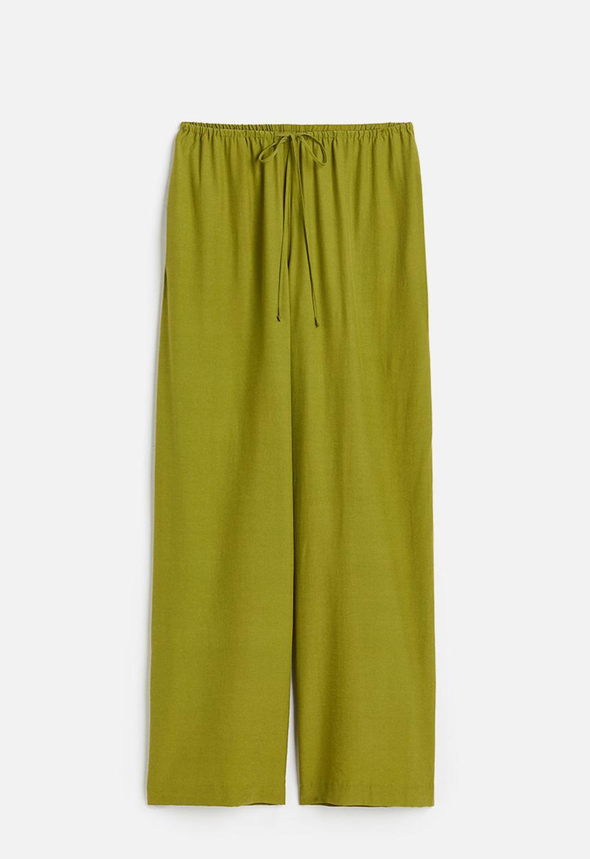 H&M - Wide trousers - green