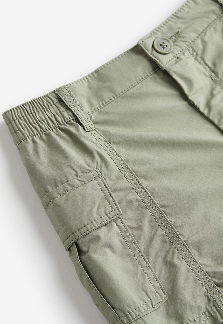 H&M - Cargo shorts - khaki green