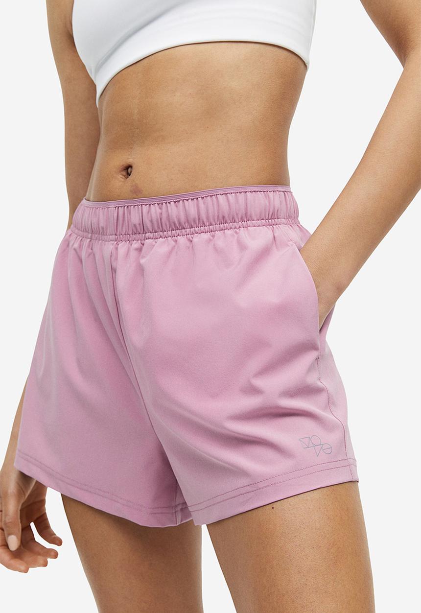 H&M - Drymove™ sports shorts - pink