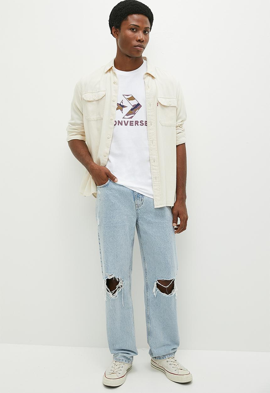Converse - Winter Star Chev Fill Graphic Tee - White