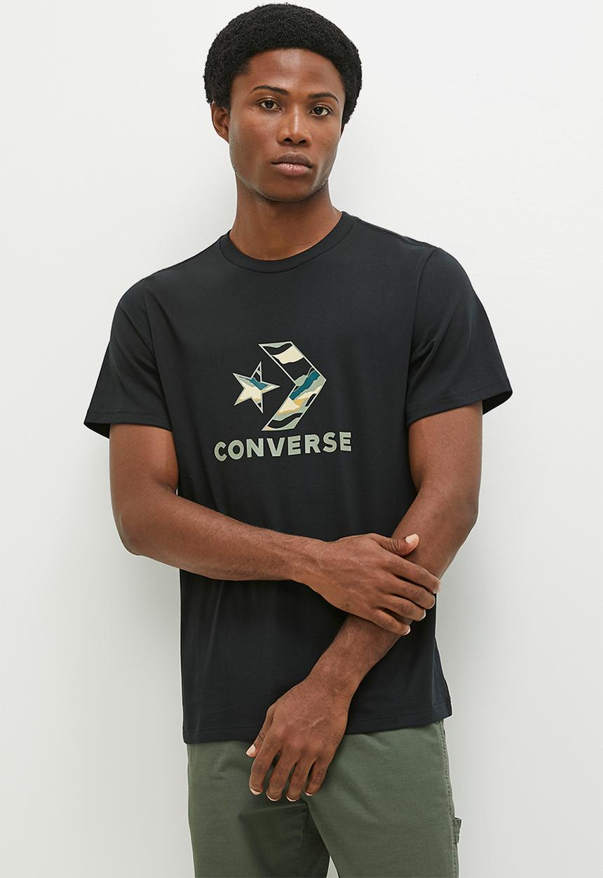 Converse - Winter Star Chev Fill Graphic Tee - Converse Black
