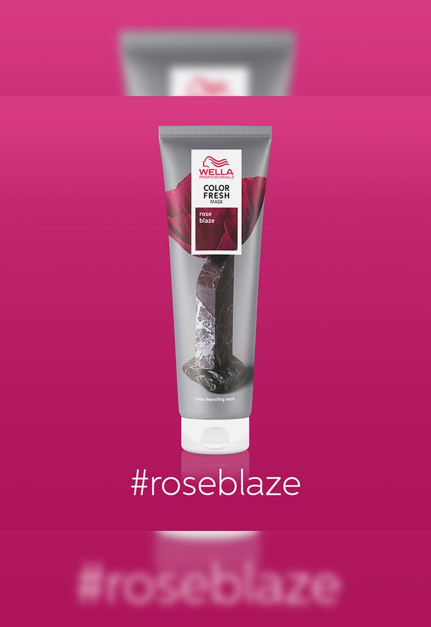 Wella Professionals - Color Fresh Mask Rose Blaze - 150ml