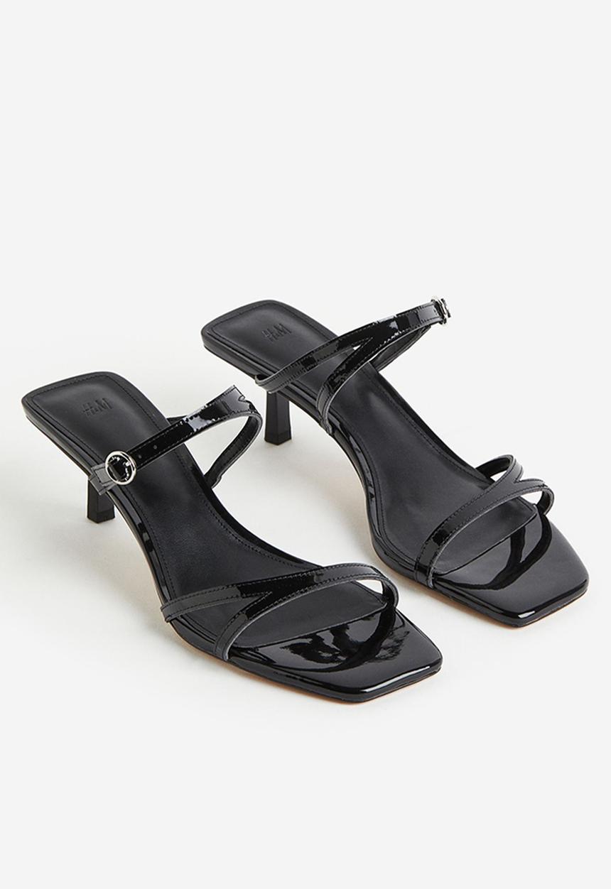 H&M - Sandals - black