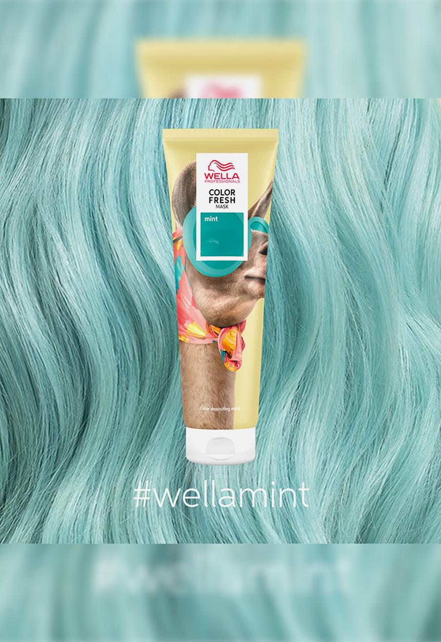 Wella Professionals - Color Fresh Mask Mint - 150ml