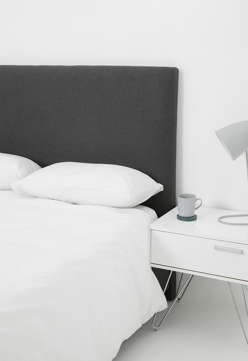 Sixth Floor - Mayfair Upholstered Full Length headboard - Charcoal