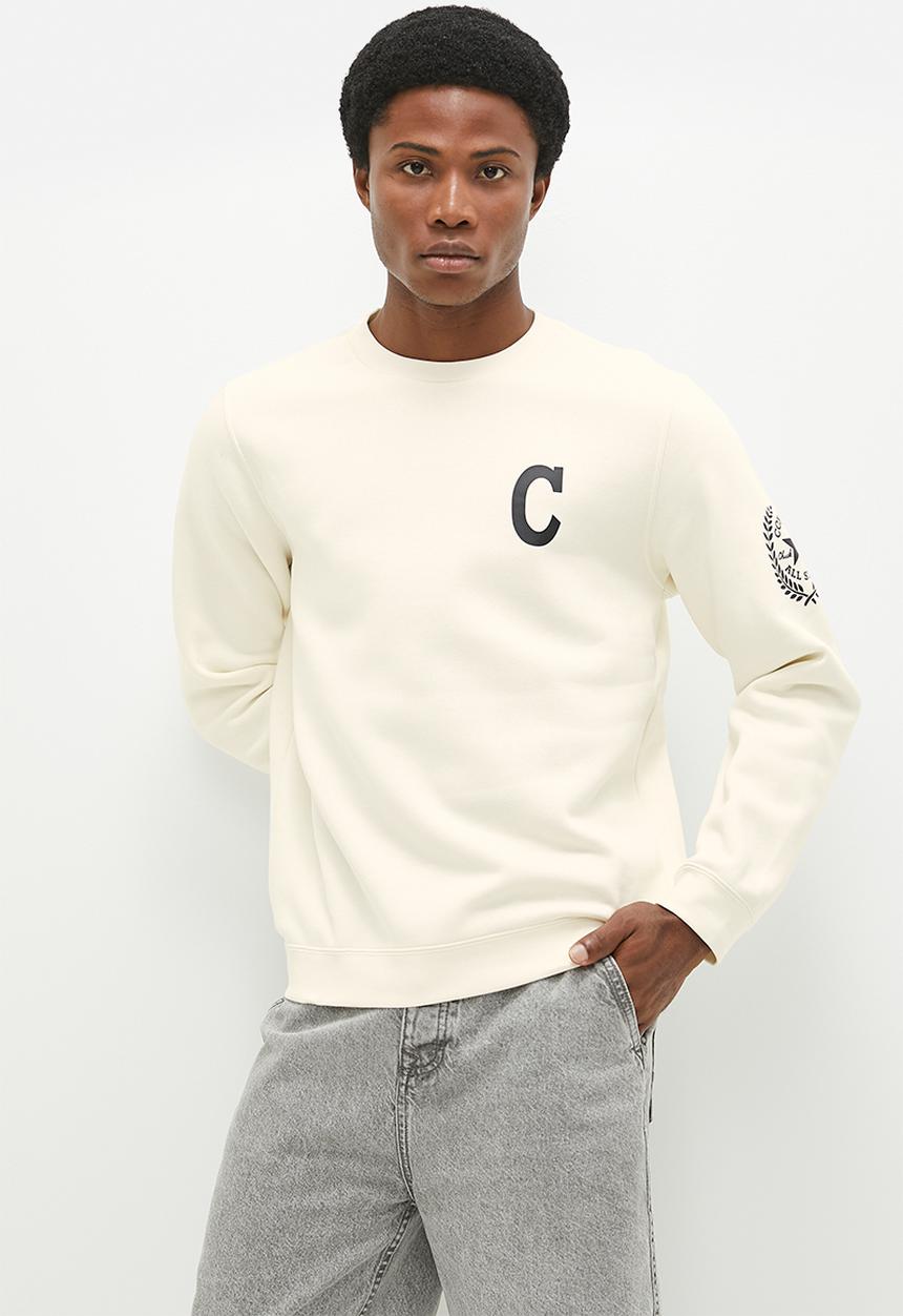 Converse - Chuck retro graphic crew - converse egret