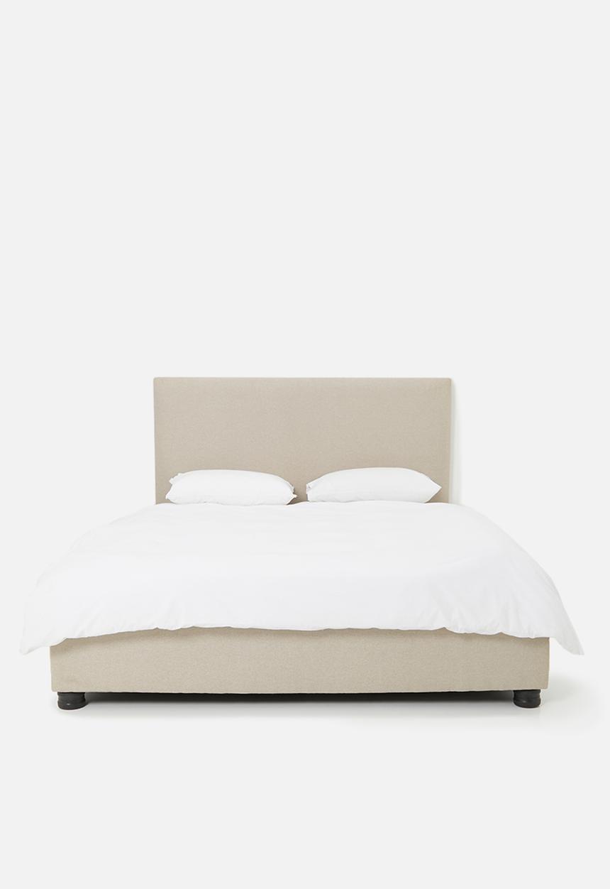 Sixth Floor - Mayfair Upholstered Bed Base - Natural