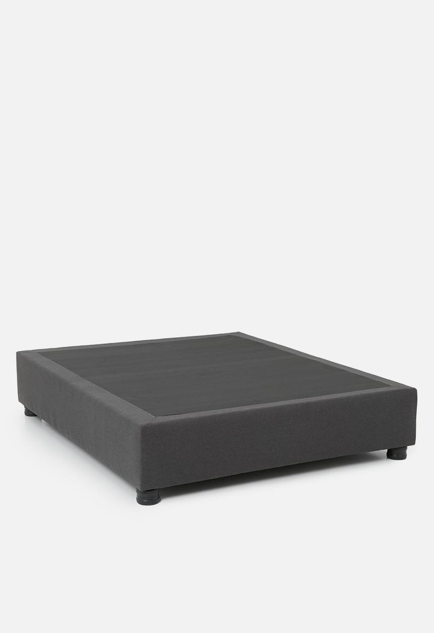 Sixth Floor - Mayfair Upholstered Bed Base - Charcoal