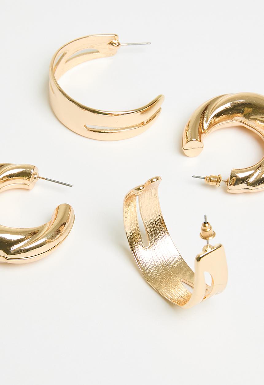 Superbalist - Kassidy earring pack - gold