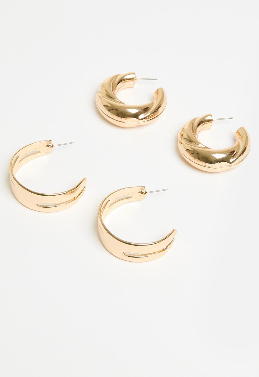 Superbalist - Kassidy earring pack - gold
