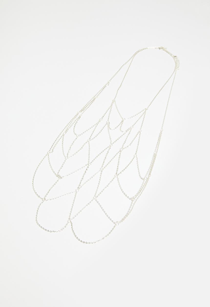 Superbalist - Billie body chain - silver