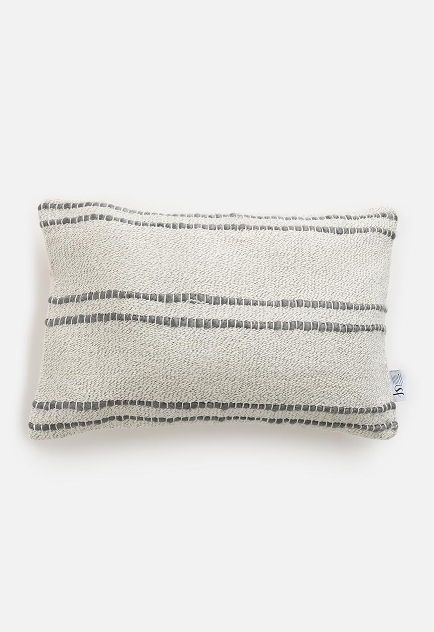 Sixth Floor - Luminarion Cushion Cover - Grey & Neutral 