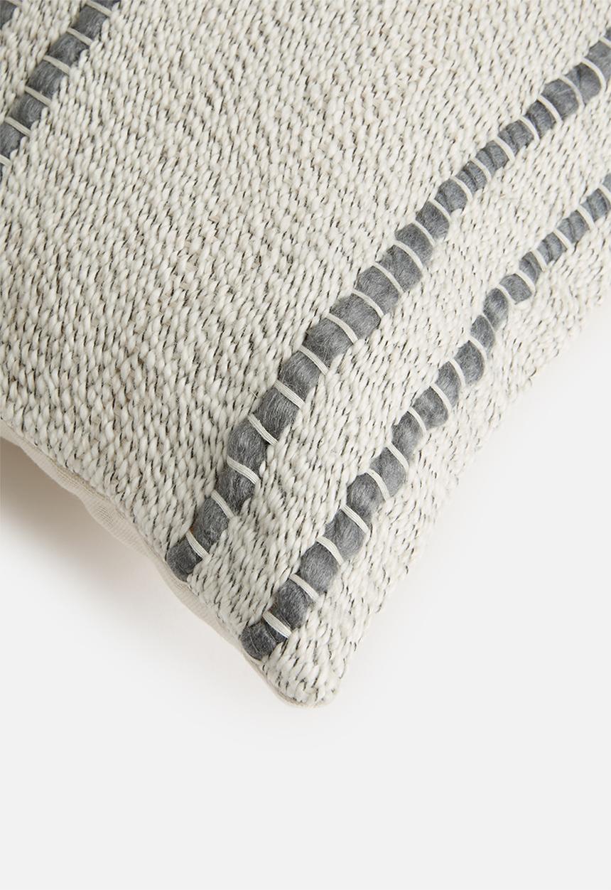 Sixth Floor - Luminarion Cushion Cover - Grey & Neutral 