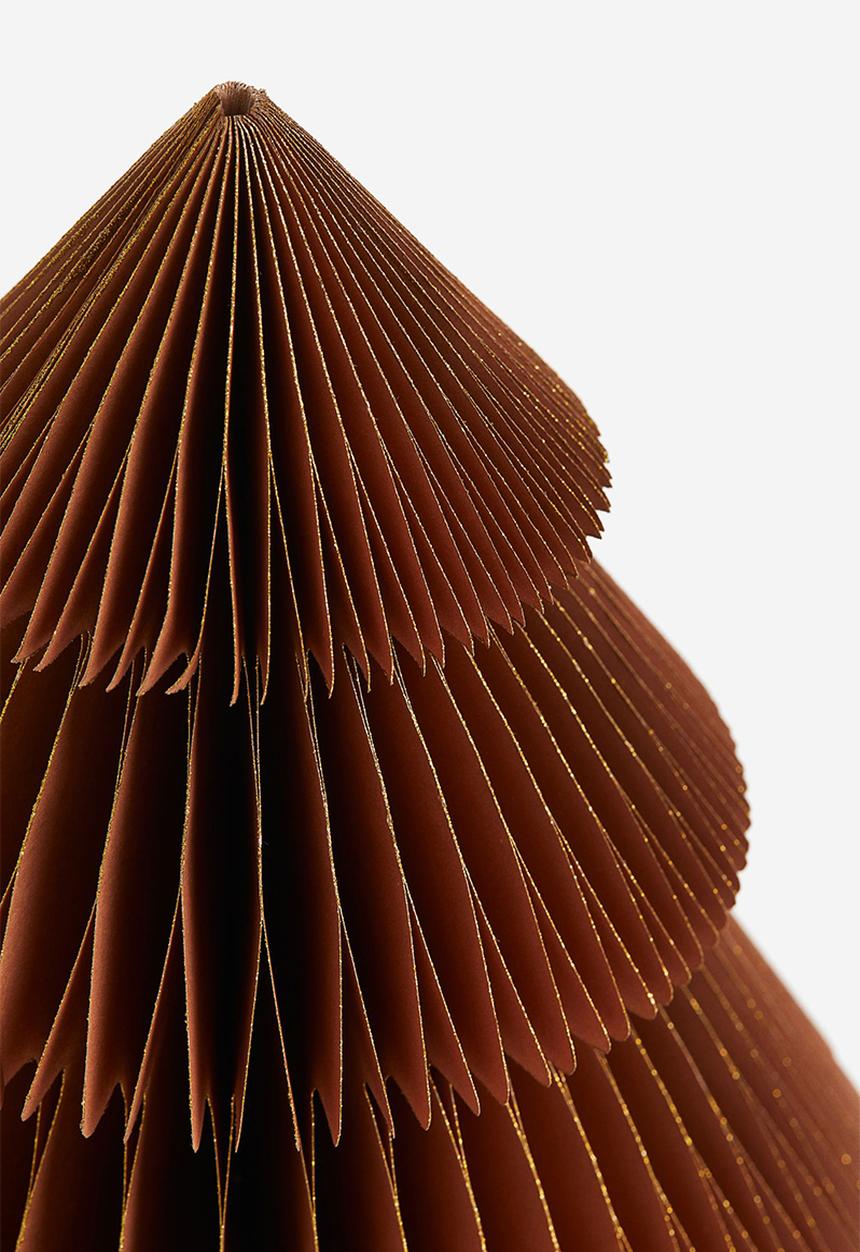 H&M - Paper christmas tree - brown
