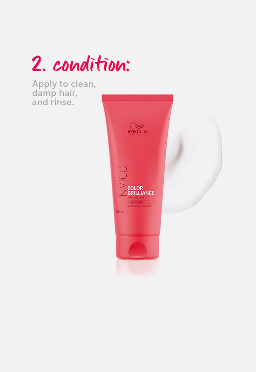 Wella Professionals - Invigo Color Brilliance Vibrant Colour Conditioner - Fine - 200ml