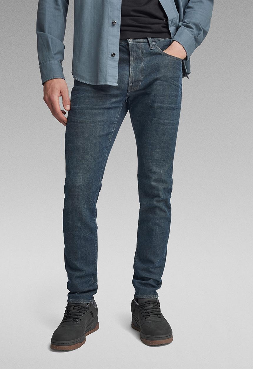 G-STAR - Revend FWD skinny spruce superstretch r - blue