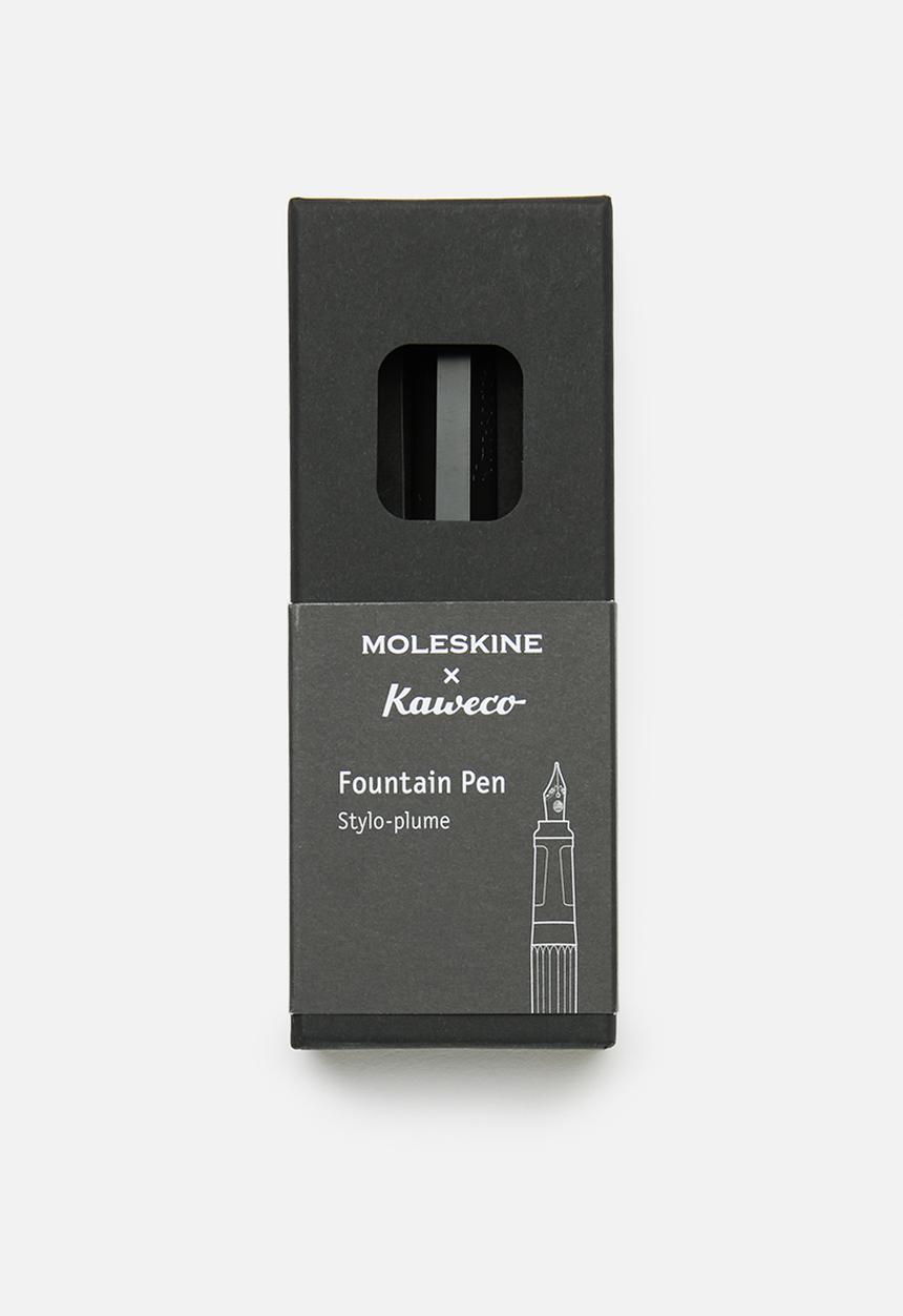 Moleskine - Kaweco fountain pen - black (Blue Ink)