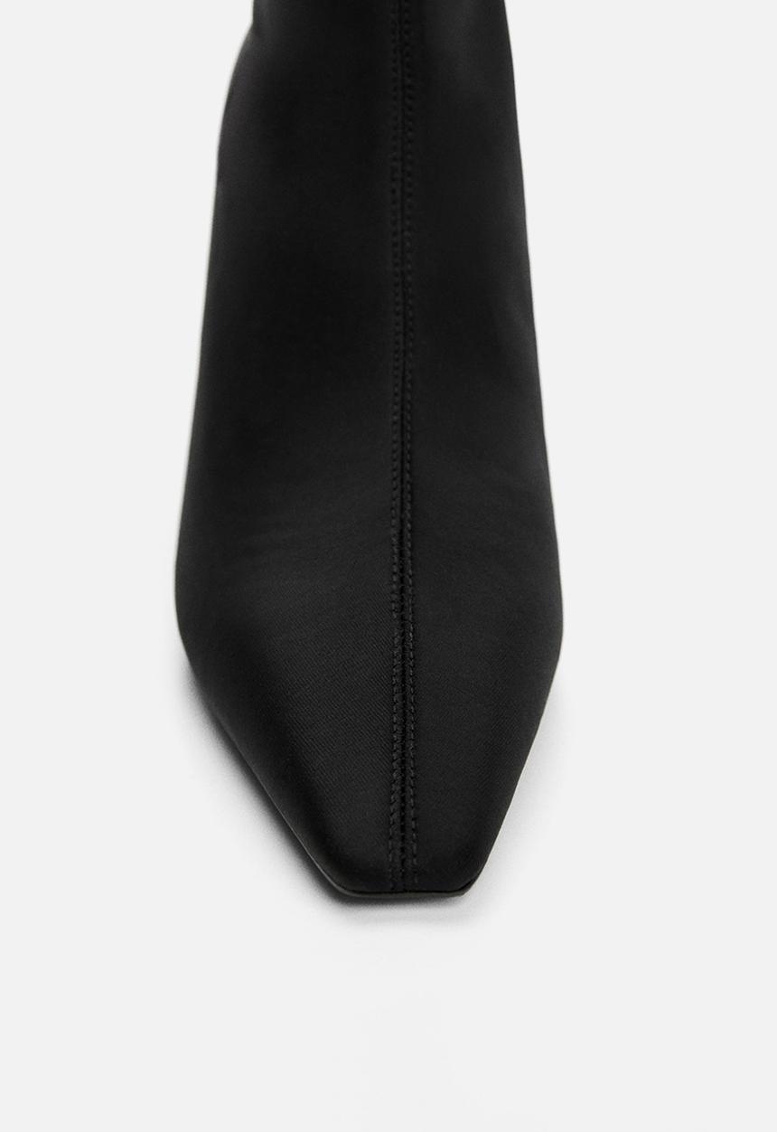 MANGO - Glo ankle boot - black