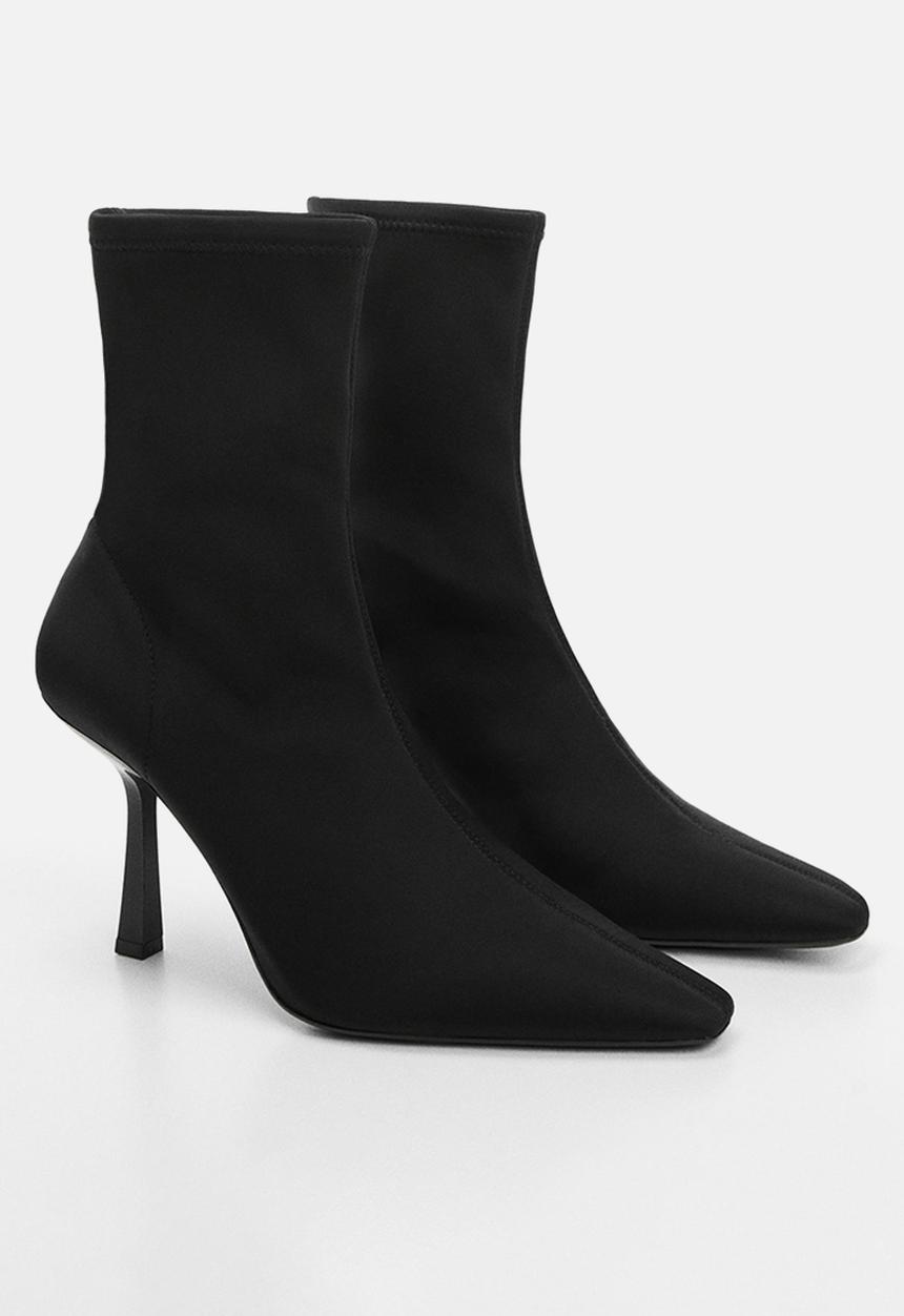 MANGO - Glo ankle boot - black