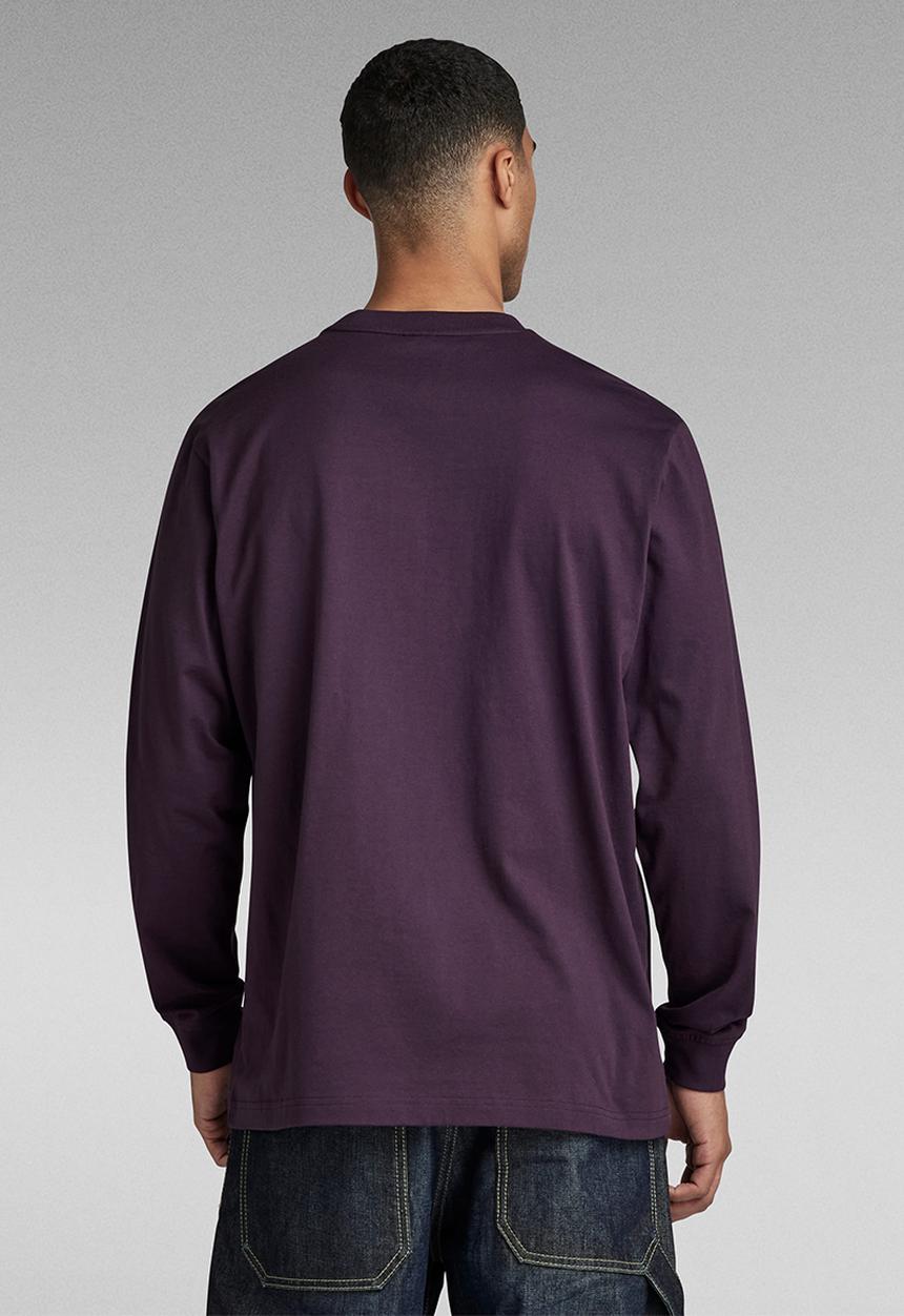 G-STAR - Eighty nine gr loose r t l\s dry jersey o - lt maze