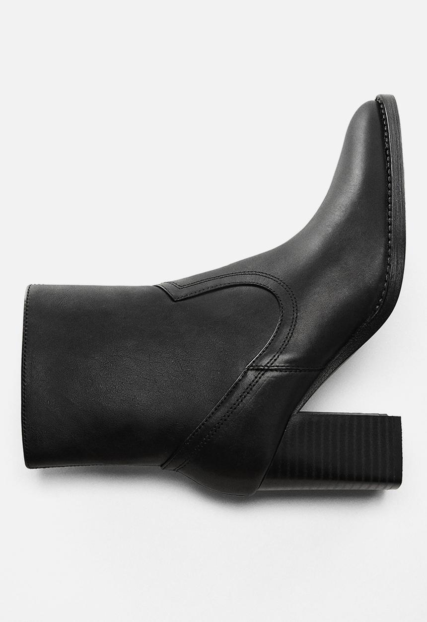 MANGO - Laly ankle boot - black