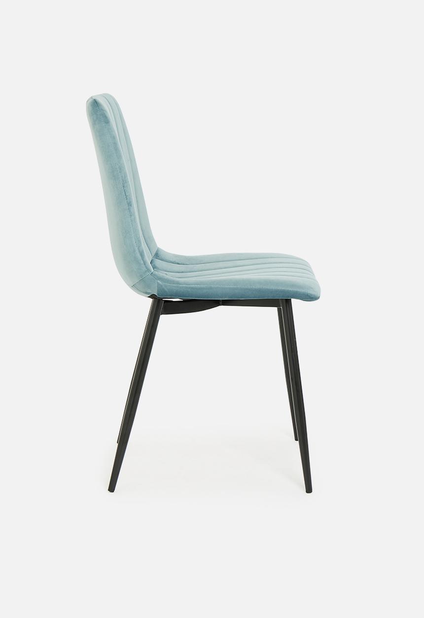 Sixth Floor - Aaliya dining chair - blue