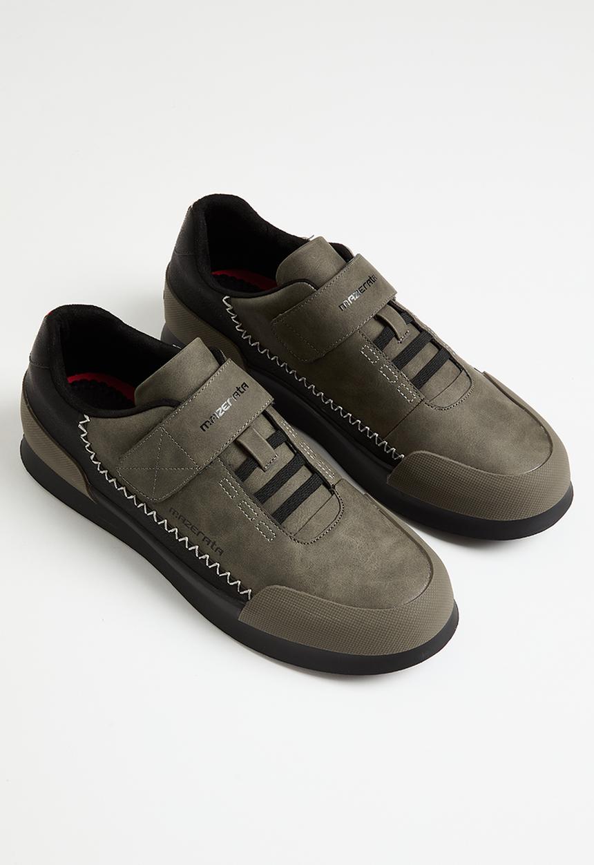 MAZERATA - Valentino 3 nub - olive