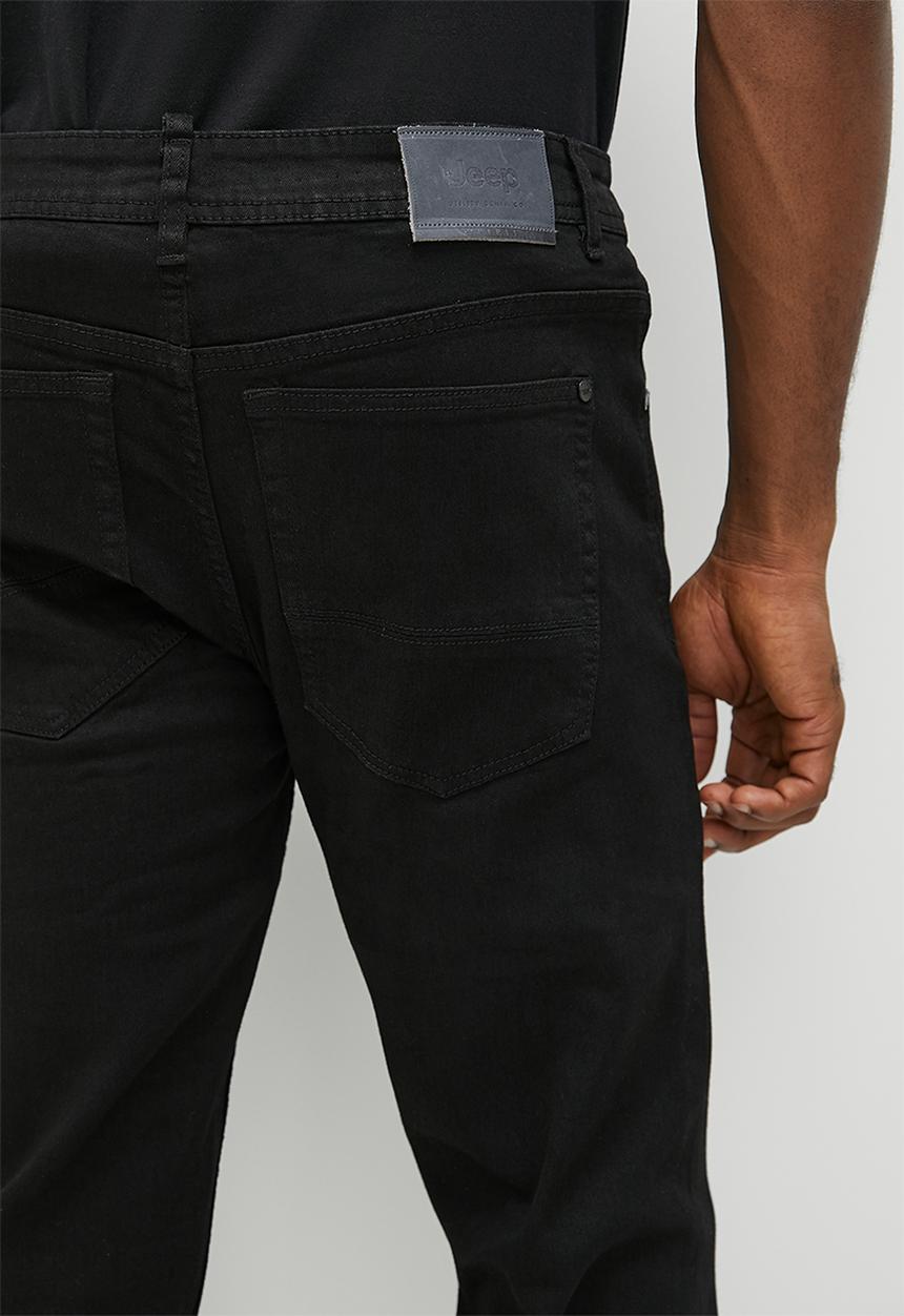 JEEP - Onyx slim leg jean - onyx 