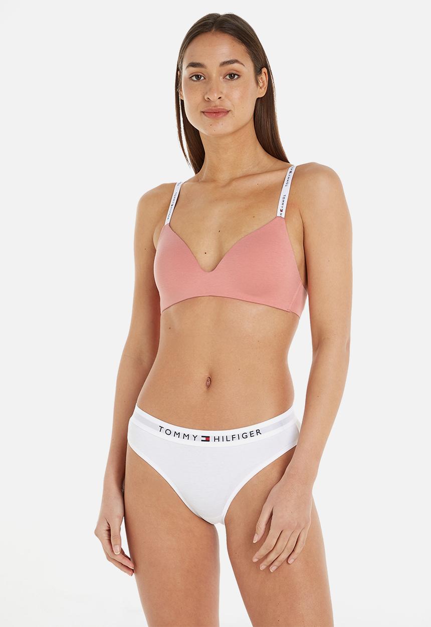 Tommy Hilfiger - Lightly lined triangle - flora pink