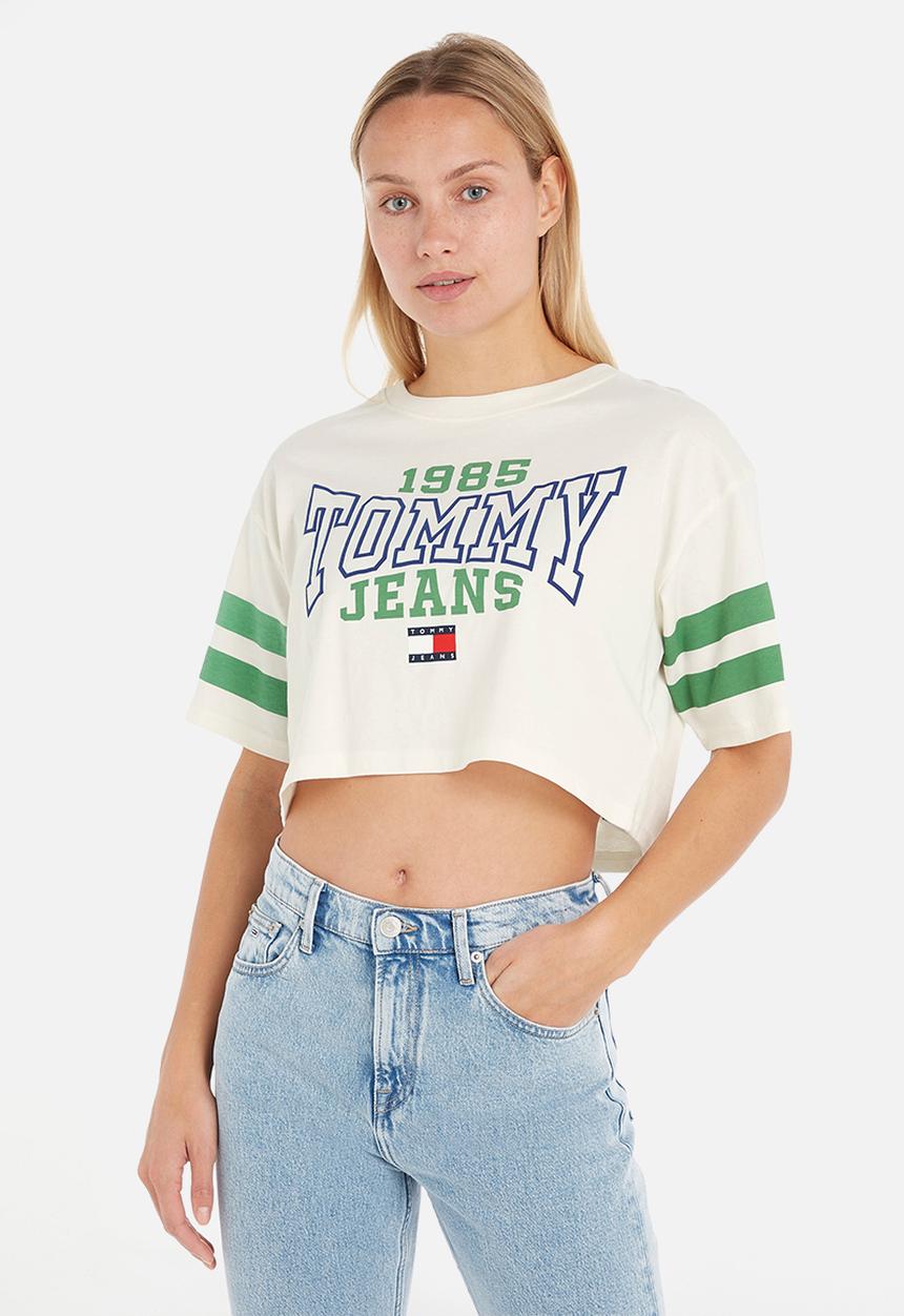Tommy Hilfiger - Tjw ovr crp college 2 tee - white