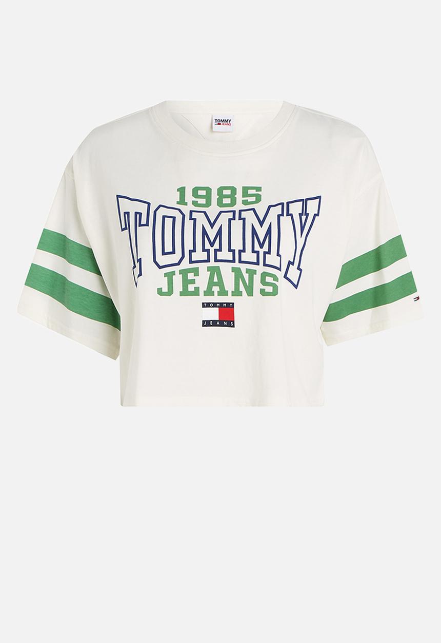 Tommy Hilfiger - Tjw ovr crp college 2 tee - white