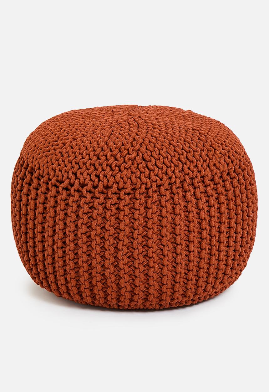 Sixth Floor - Horizon outdoor floor cushion - rust