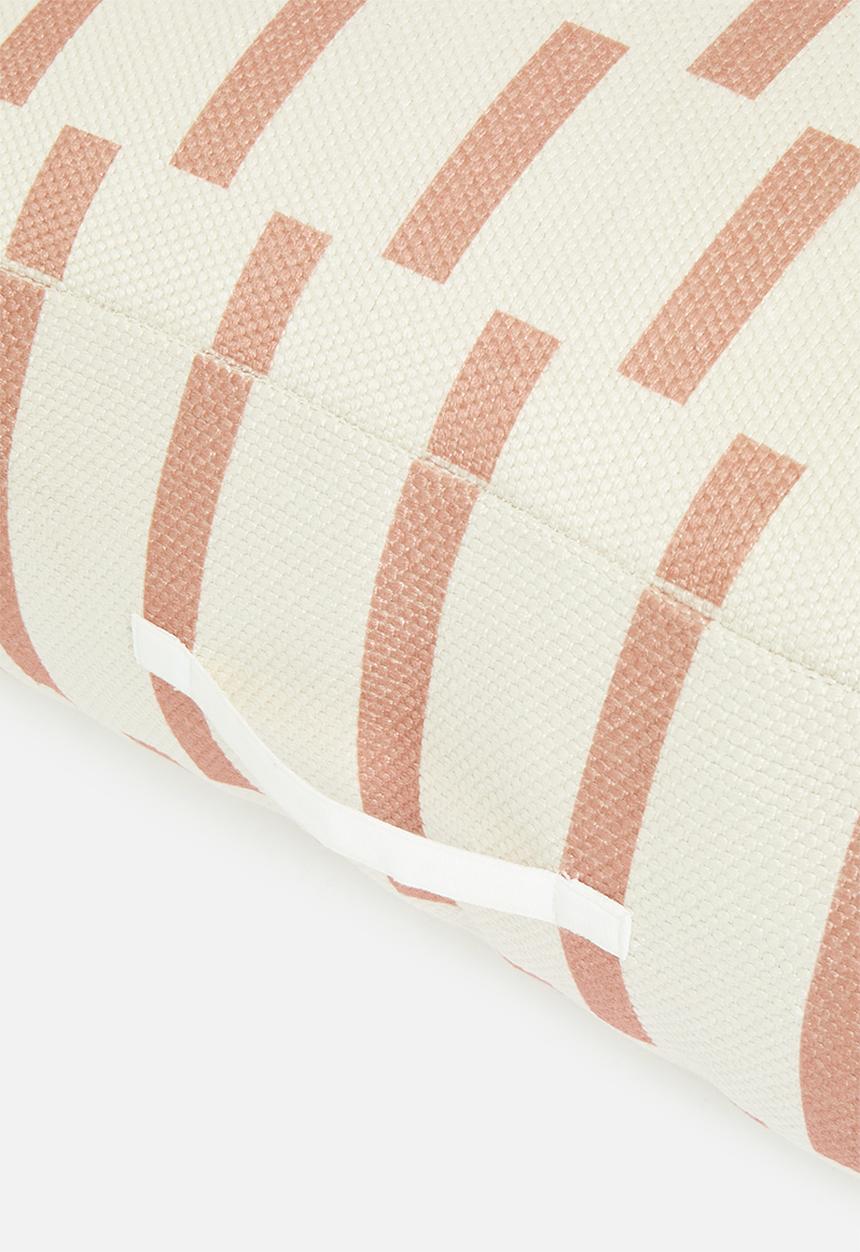 Sixth Floor - Lux livie outdoor floor cushion - rust