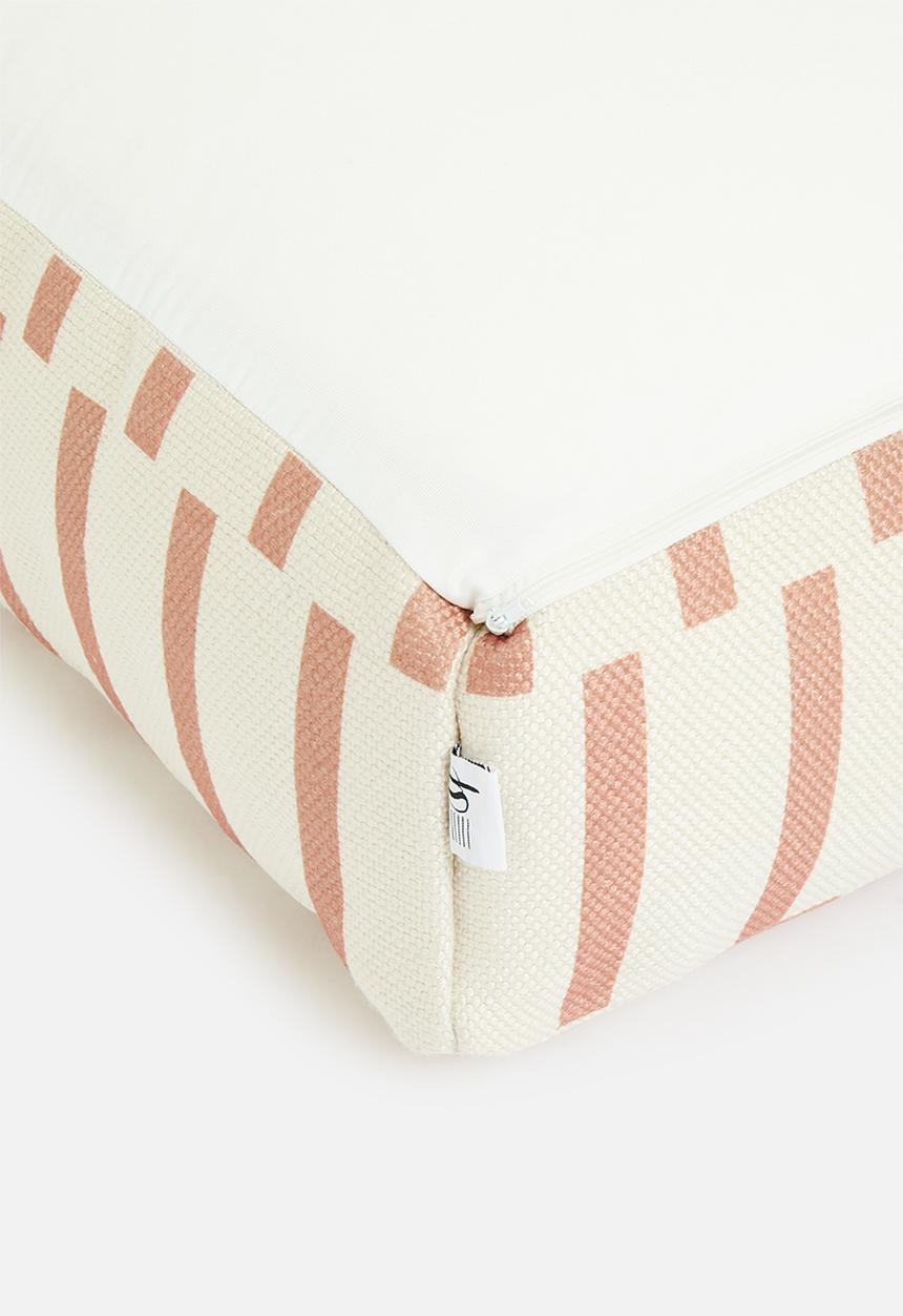 Sixth Floor - Lux livie outdoor floor cushion - rust