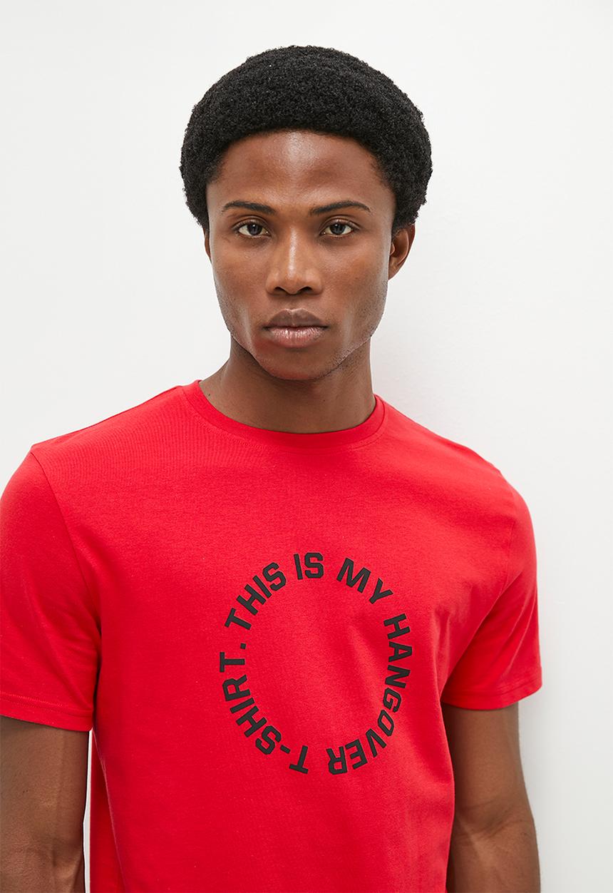 STYLE REPUBLIC - Holiday lounge tee - red