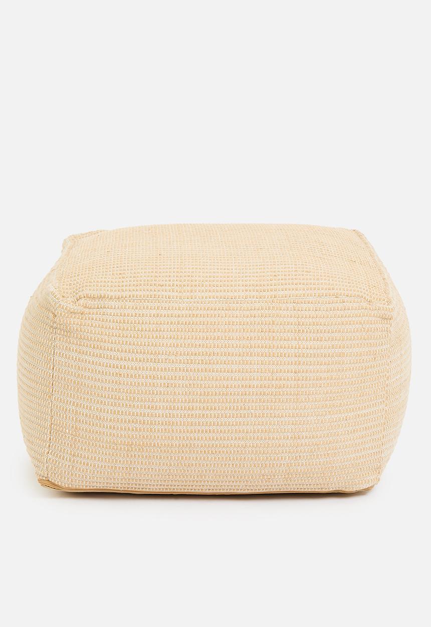 Sixth Floor - Zenith outdoor floor cushion - natural