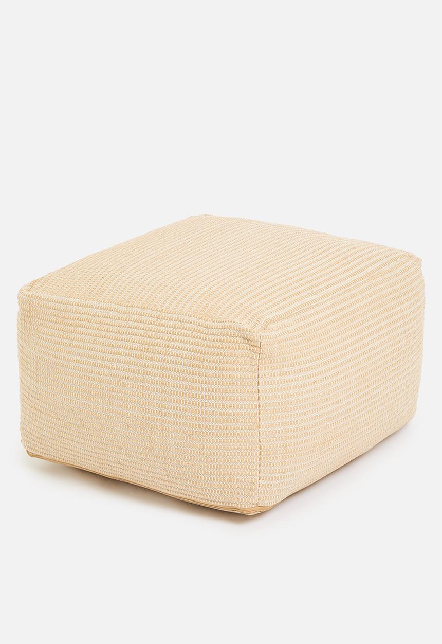 Sixth Floor - Zenith outdoor floor cushion - natural