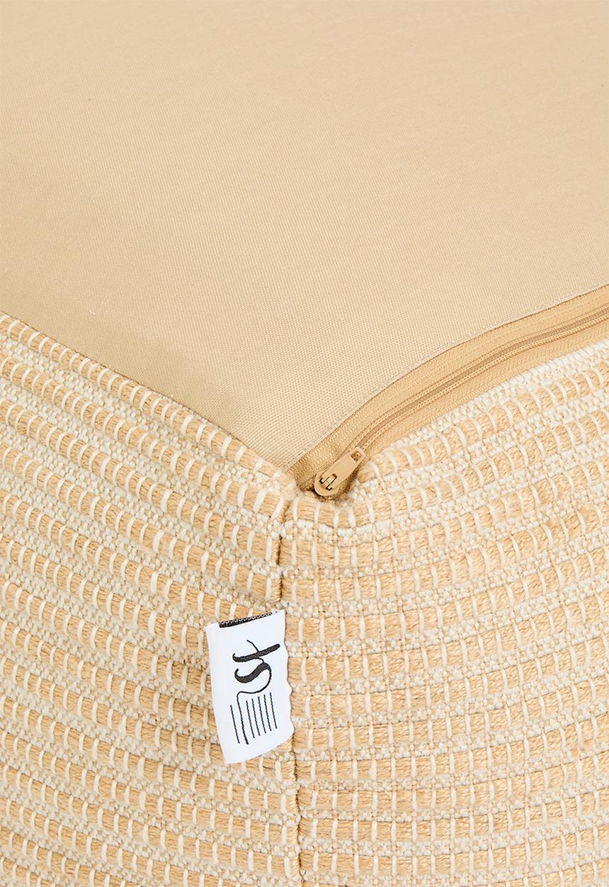 Sixth Floor - Zenith outdoor floor cushion - natural