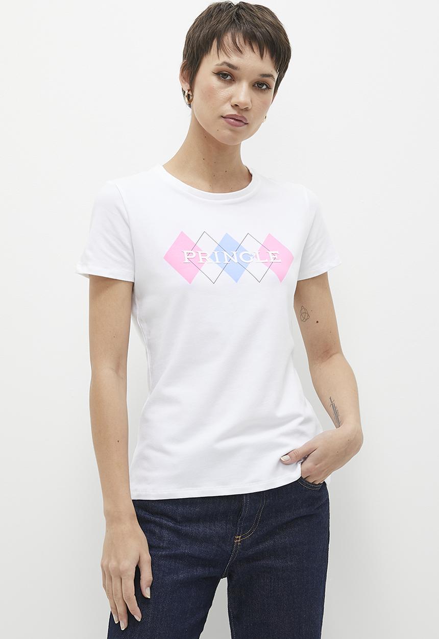 Pringle of Scotland - Pringle camila tee - white 