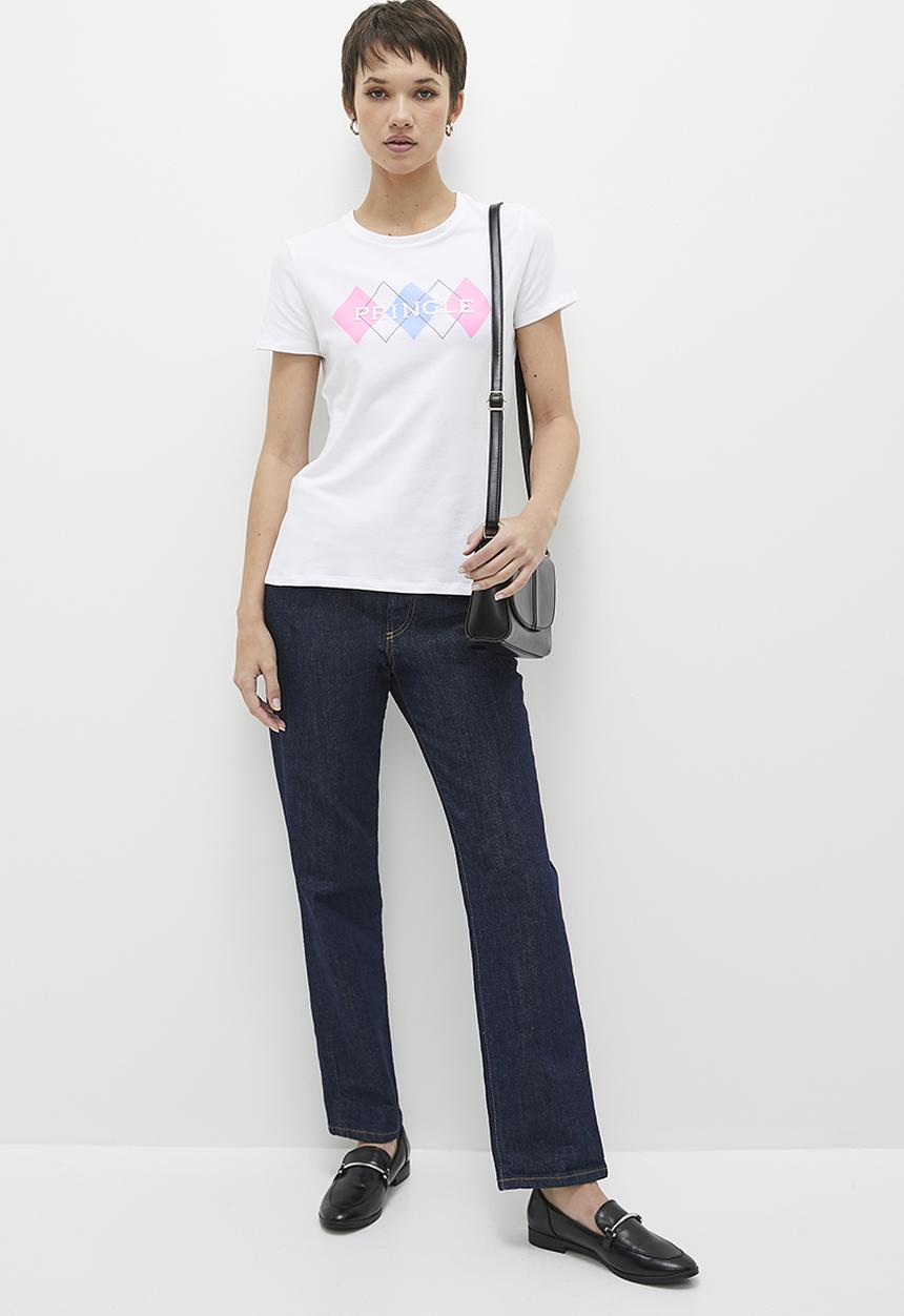 Pringle of Scotland - Pringle camila tee - white 