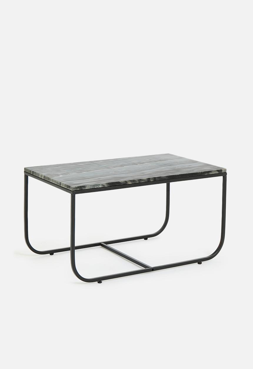 Sixth Floor - Daylen marble coffee table - grey 