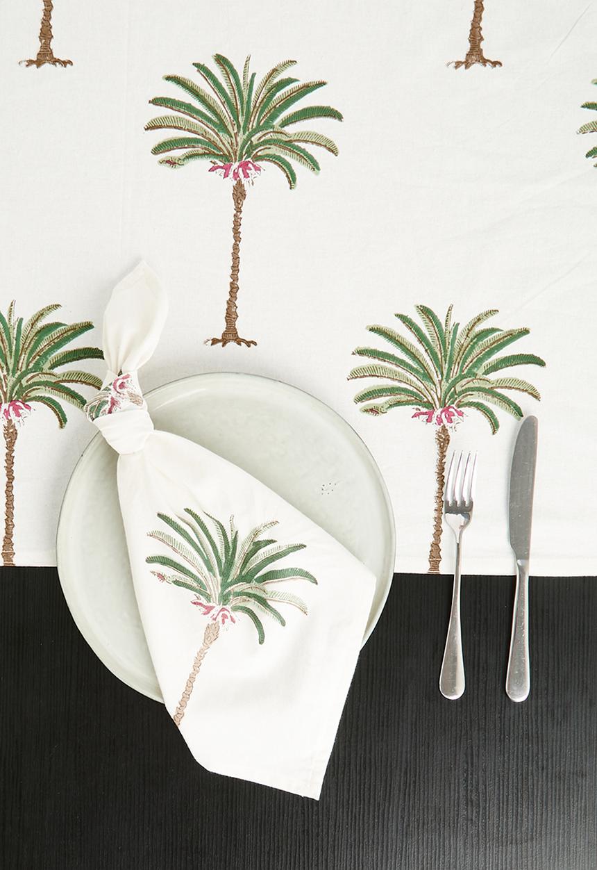 Sixth Floor - Palms Plaza Napkin set of 4 - Green