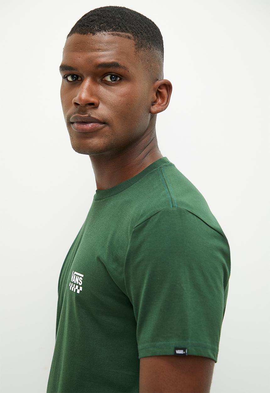 Vans - Left chest logo ii short sleeve - mountain view/white
