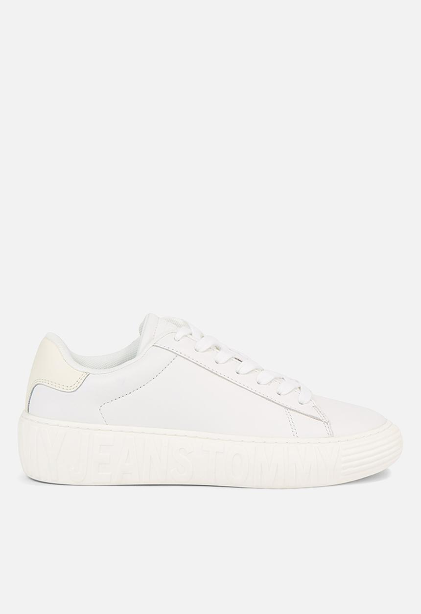 Tommy Hilfiger - Tjw new cupsole leather lc - ecru