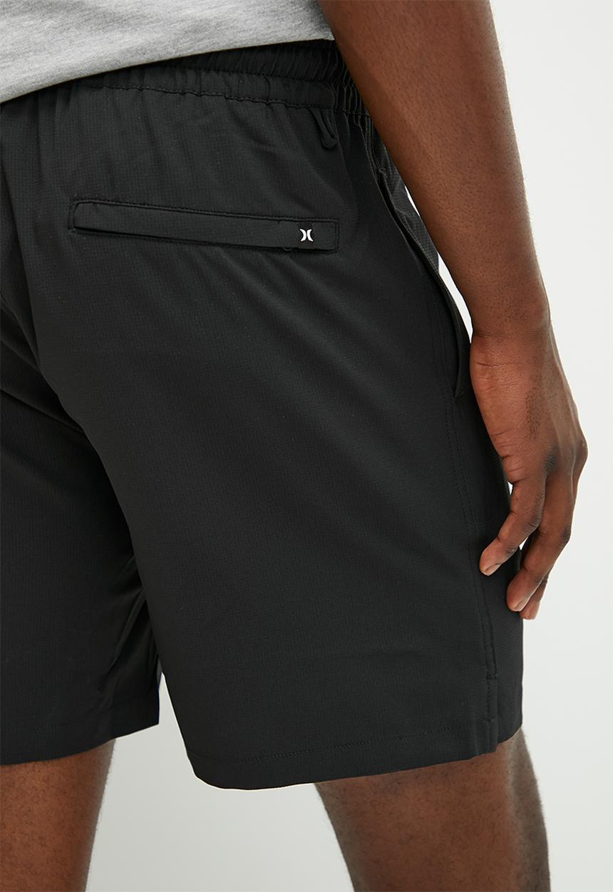 Hurley - Explore h20-dri trek II 17.5" walkshorts - black
