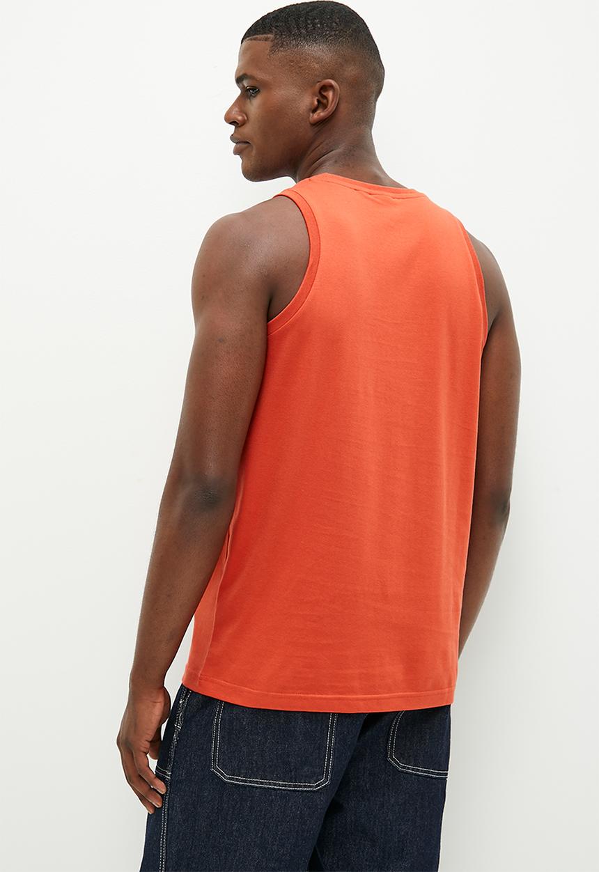 adidas Originals - Trefoil tank  - orange